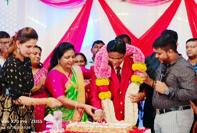 Bro Andrew Richard marks his 60th Birthday 2022 with grandeur at Prayer Centre, Valahcil in Mangalore on July 15th Friday along with large devotees and members of Grace Ministry.